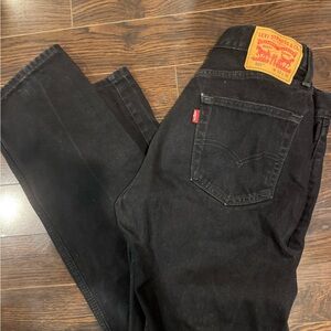 Vintage Levi's Black Men's Jeans